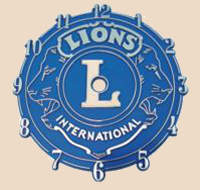 Lions Club International dial at Tom's Cypress